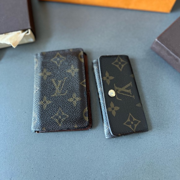 Monogram pocket organizer and key holder - Picture 6 of 9
